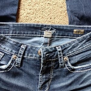 Silver Aiko Bootcut Jeans